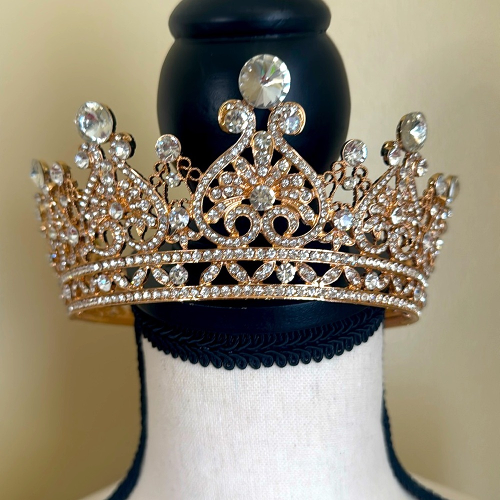 Bridal / Queen / Princess Gold / Rose Gold Crown